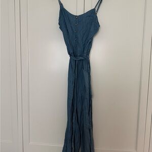 Cathy Jean Denim Blue Top